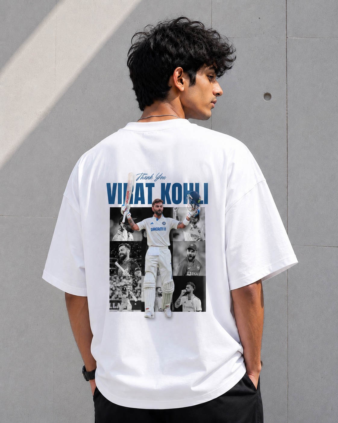 Virat Kohli Oversized Customized T-shirt Limited Edition