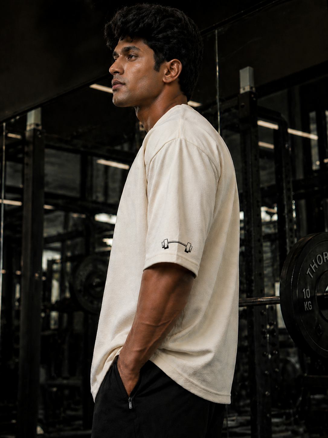 Oversized Gym Statement T-shirt – Customized One More Rep