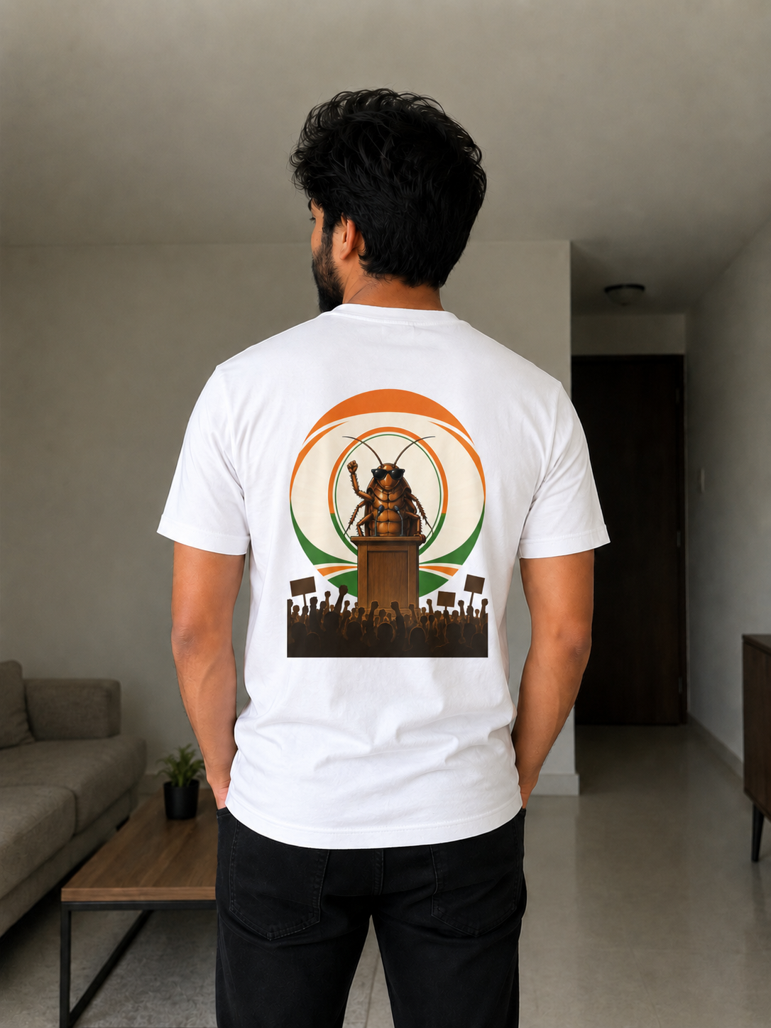 Cockroach Janta Part Customized T-shirt