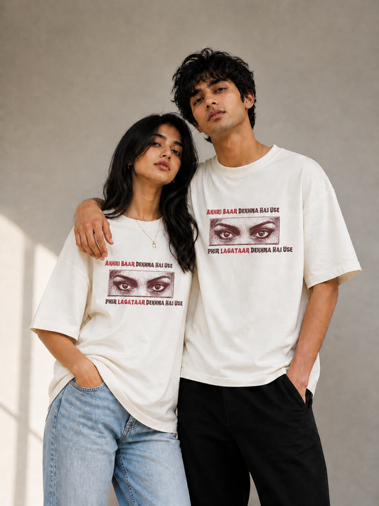 Eyes Customized Oversized T-shirt