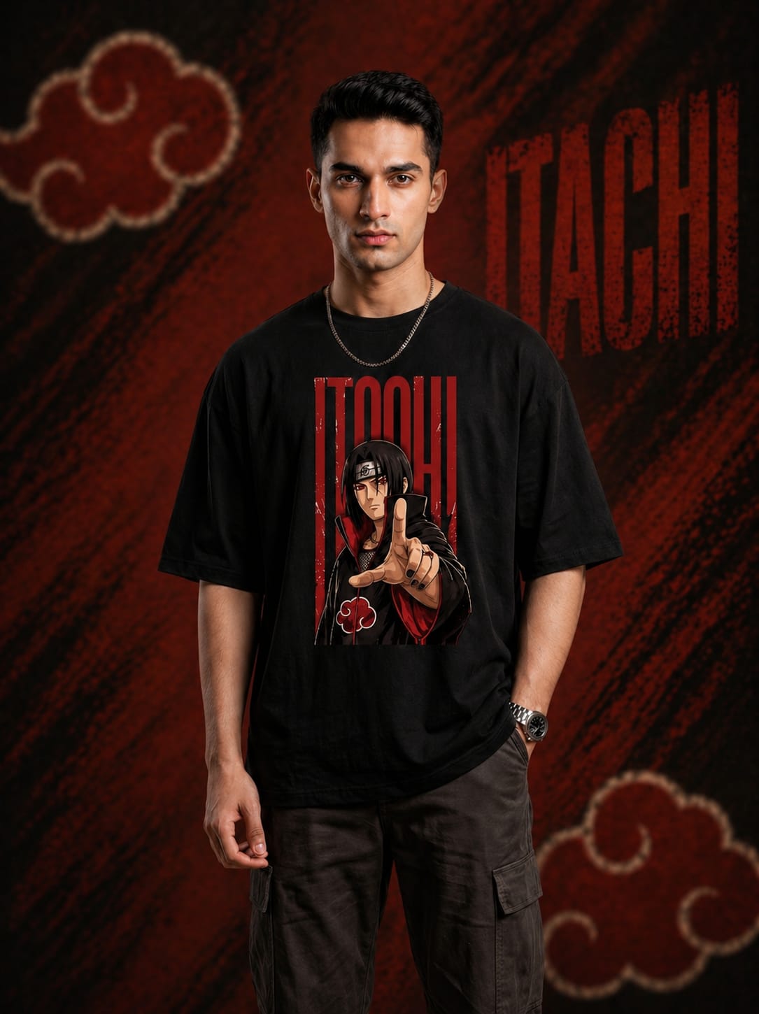 Shadow Ninja Oversized Customized T-shirt