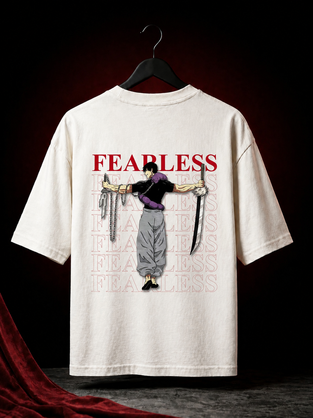 Anime Customized Oversized T-shirt